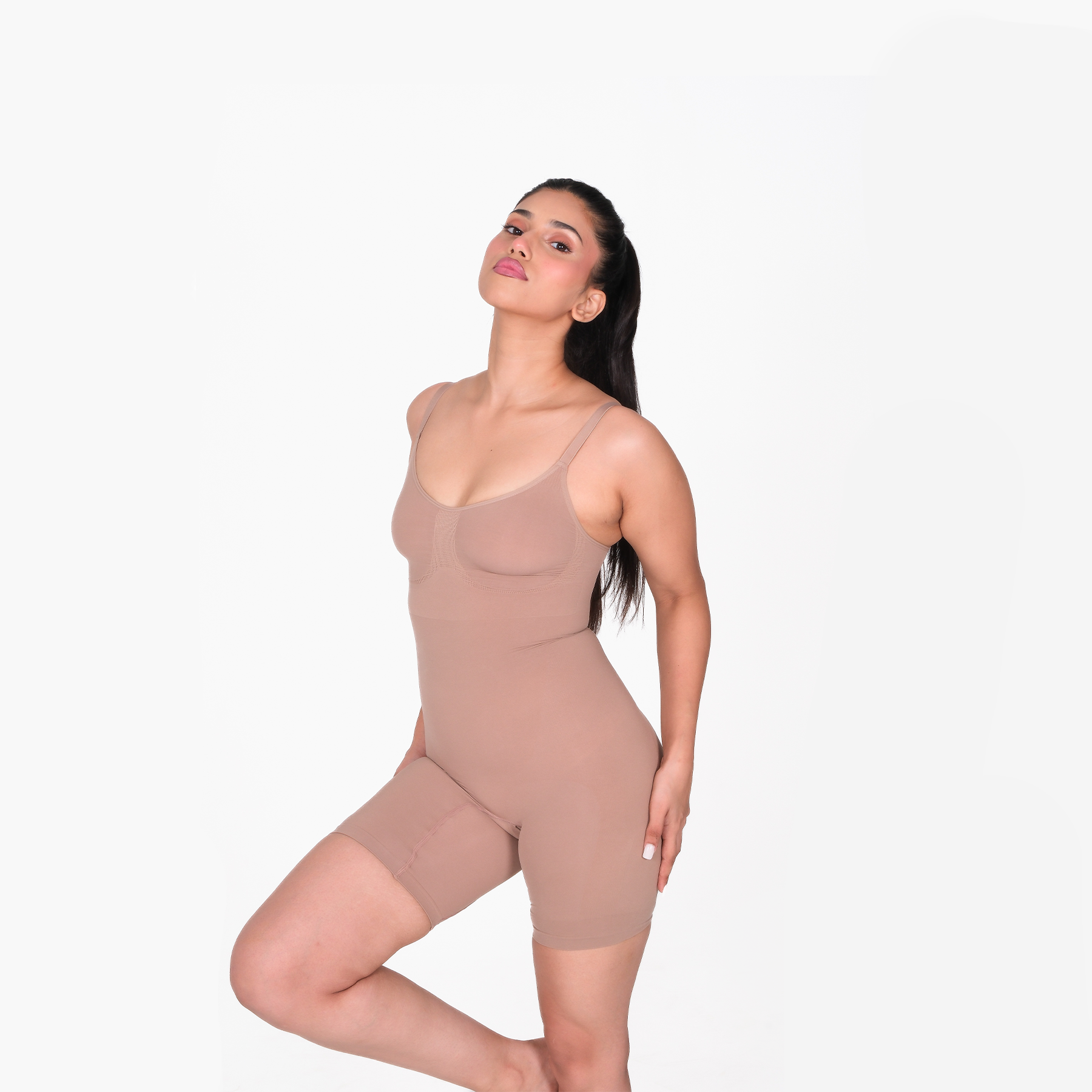 Butt Lifting Mid Thigh Bodysuit - Reframe