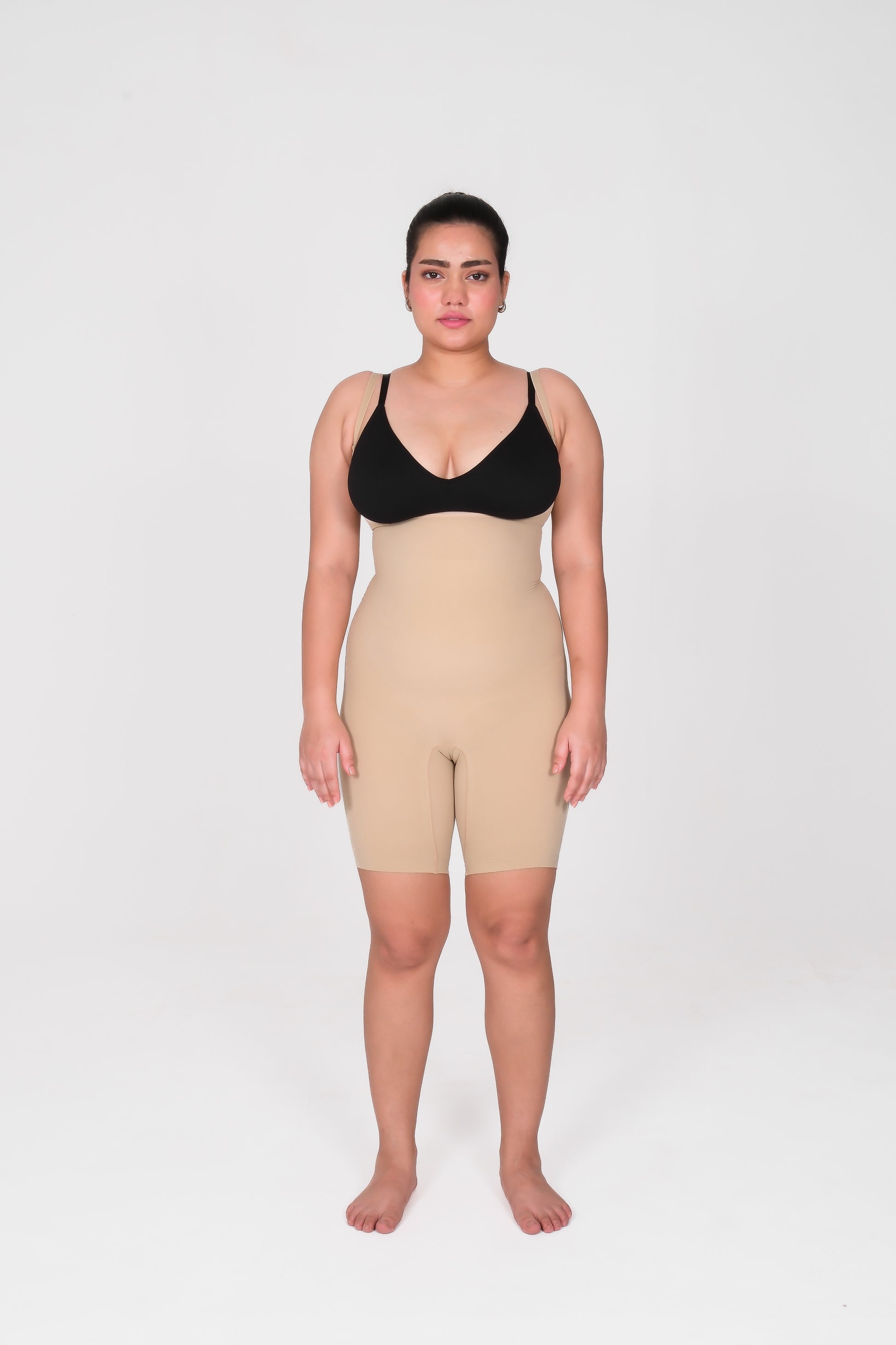 Open Bust Mid Thigh Bodysuit - Reframe