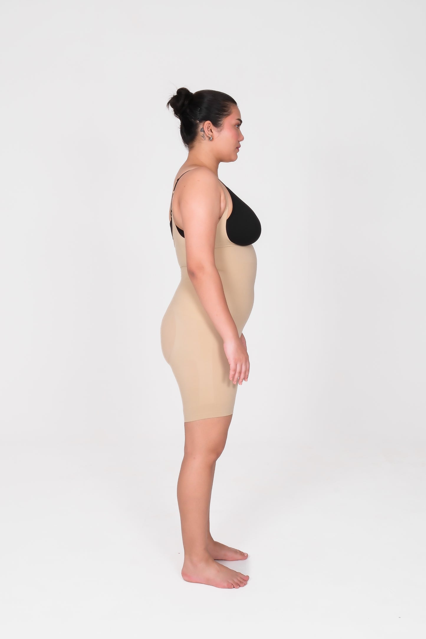 Open Bust Mid Thigh Bodysuit - Reframe