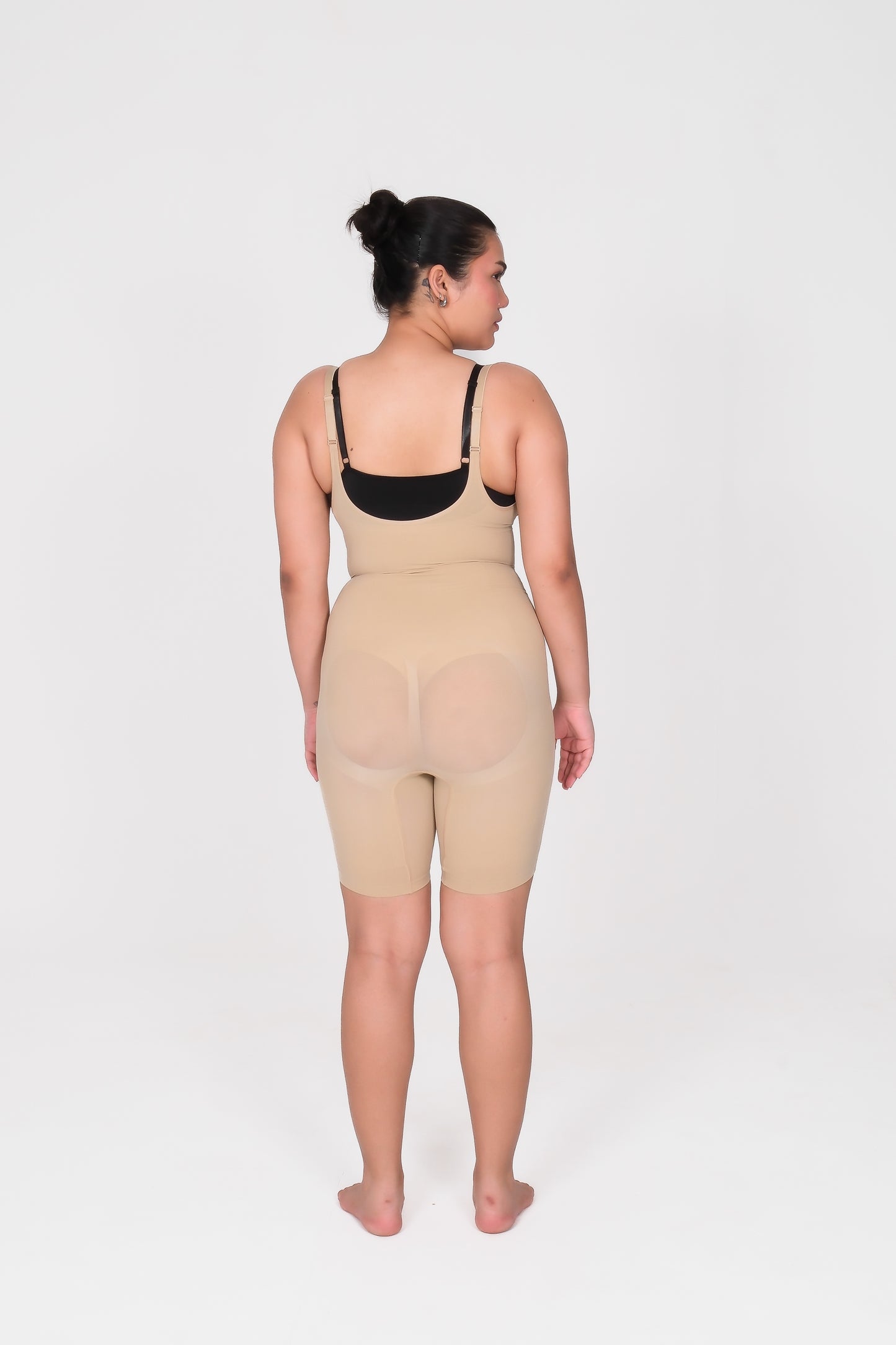 Open Bust Mid Thigh Bodysuit - Reframe