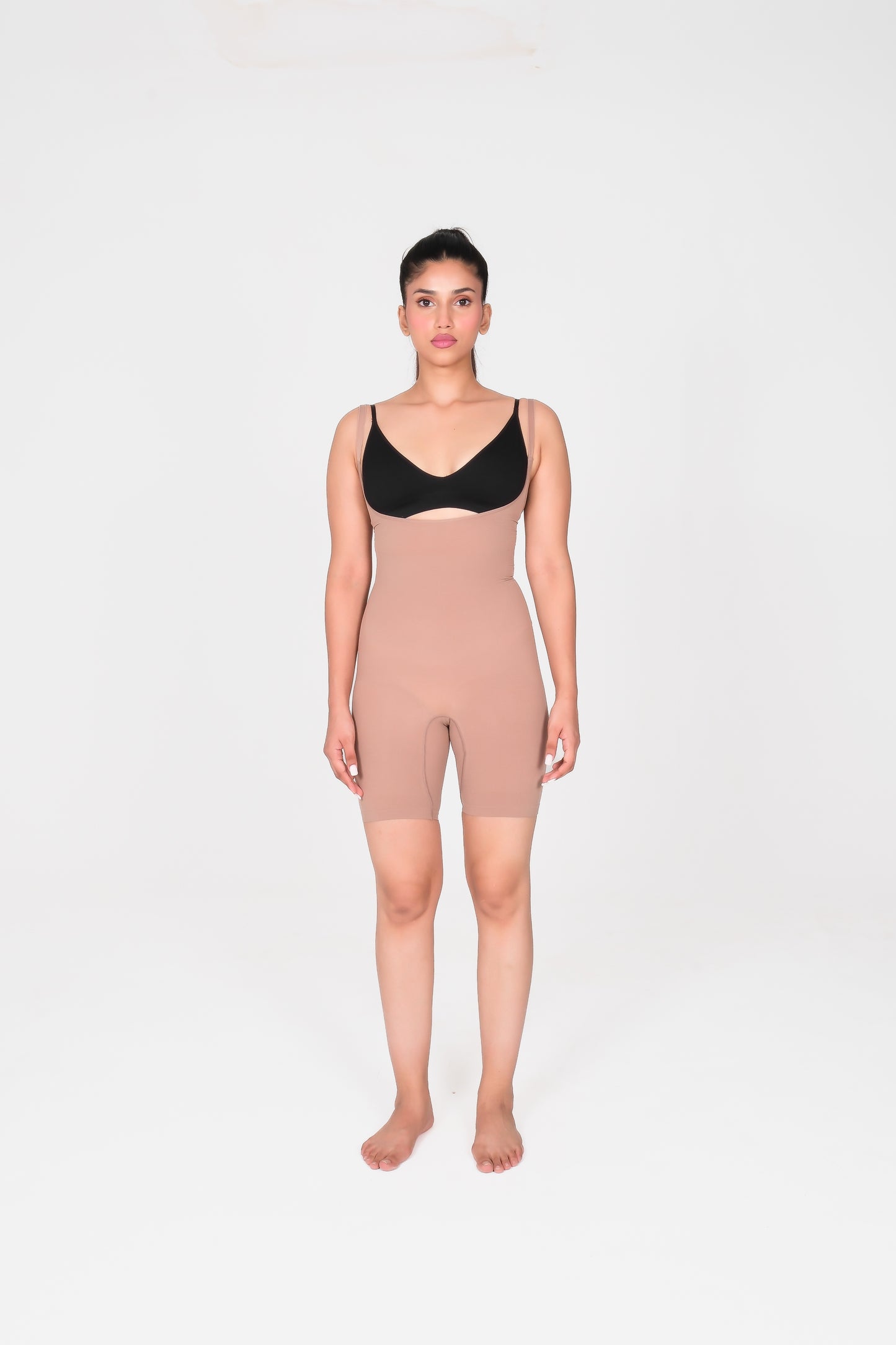 Open Bust Mid Thigh Bodysuit - Reframe