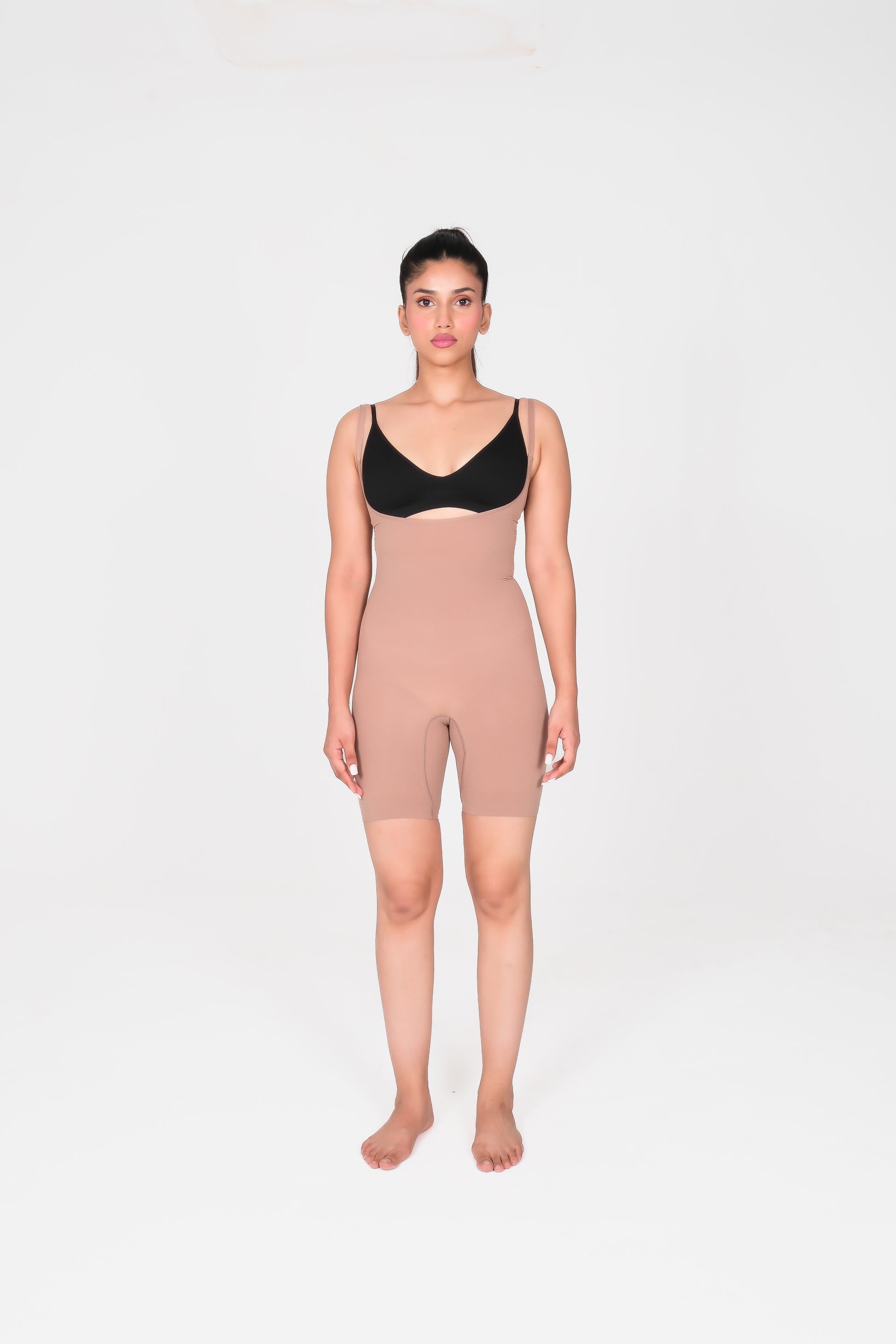 Open Bust Mid Thigh Bodysuit - Reframe