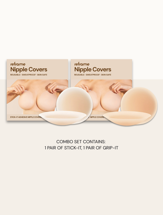 Grip-It & Stick-It Nipple Covers Combo Set